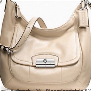 KRISTIN LEATHER HOBO (COACH F22306)
Leather